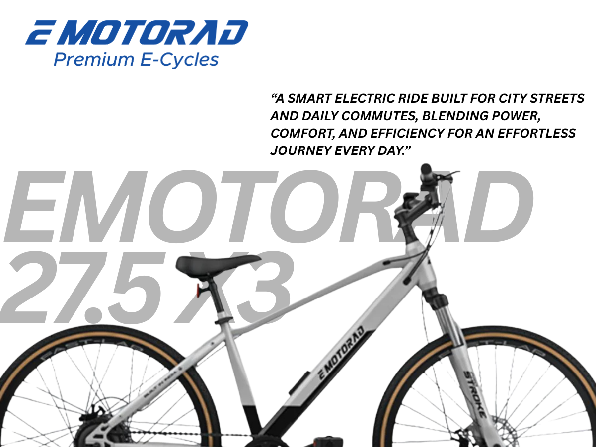 EMotorad 27.5 X3 E-Bicycle