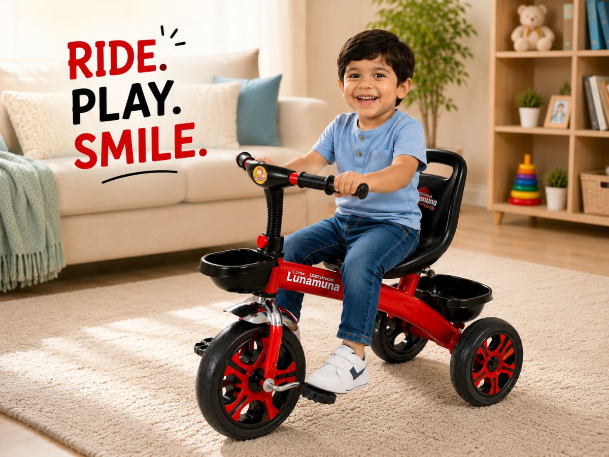 Baby Cute Lunamuna Tricycle