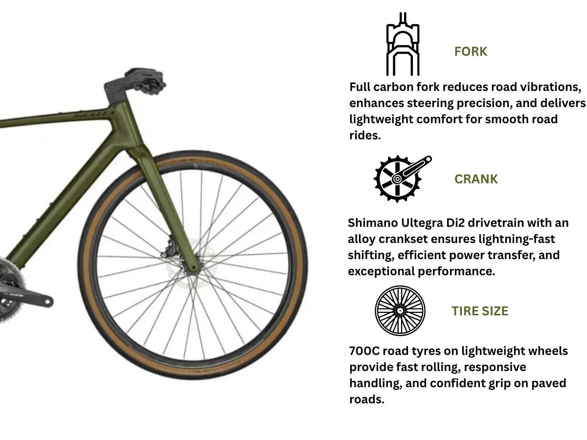 Scott 700C Metrix 10 Flat Handlebar Road Bike