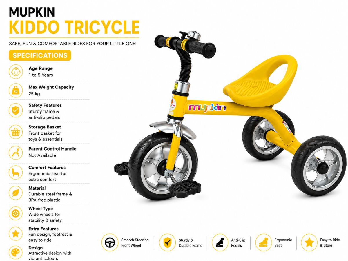 Baby Cute Mupkin Tricycle