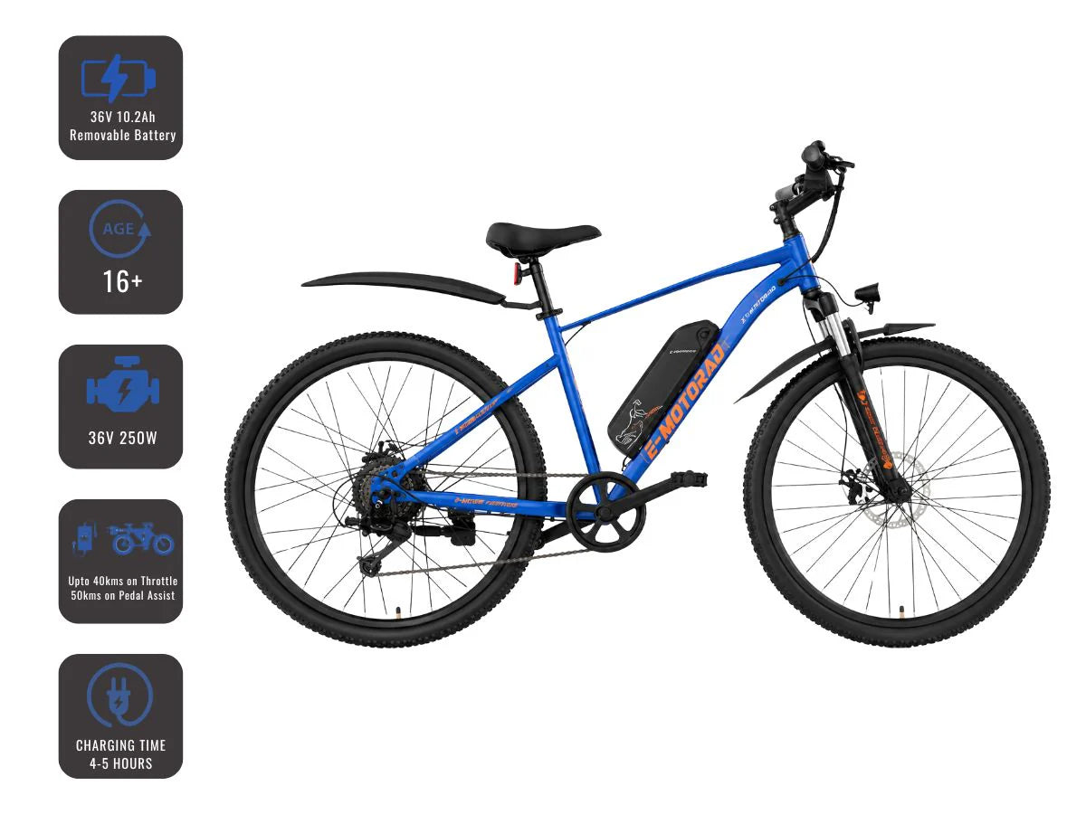 EMotorad Legend 7-Speed E-Bicycle