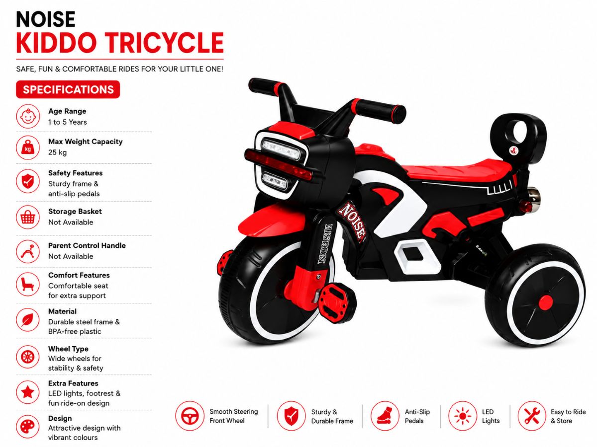 Baby Cute Noise Tricycle