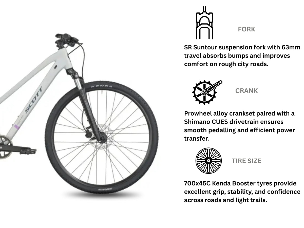 Scott 700C Sub Cross 30 Lady City/Urban/Hybrid Bike