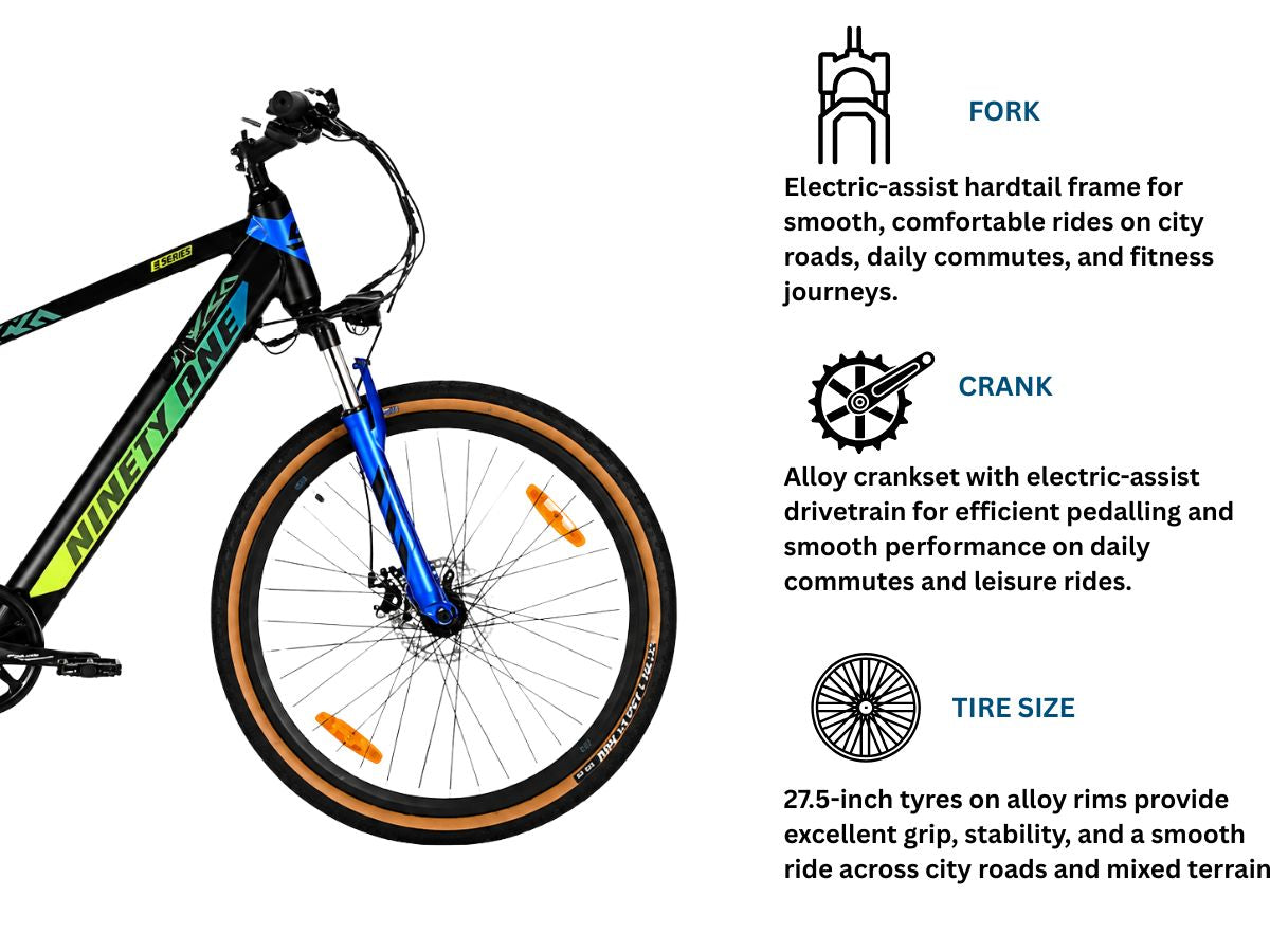 Ninety One Meraki 27.5 Ultra E-Bicycle