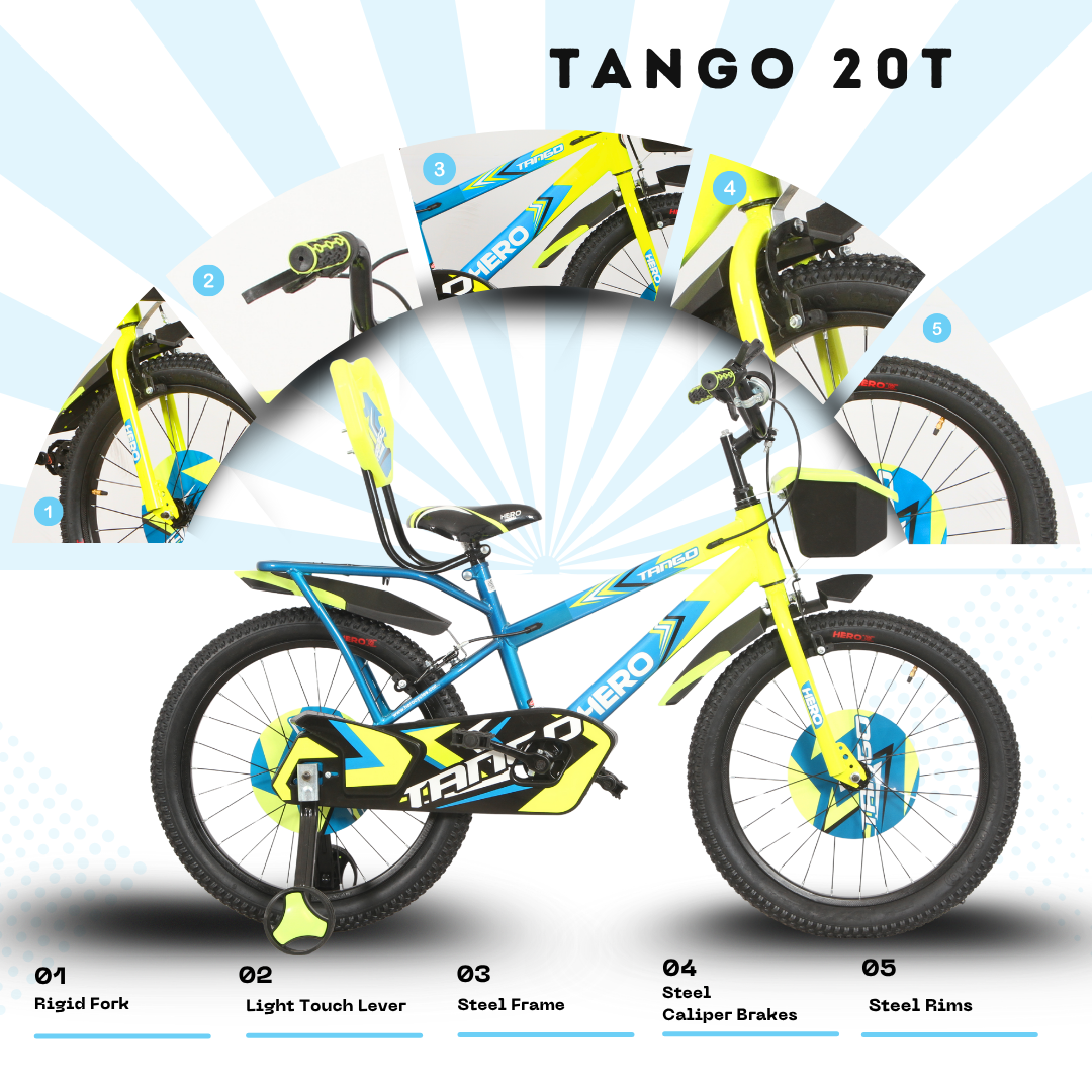 HERO 20 TANGO 3.0 TYRE BICYCLE