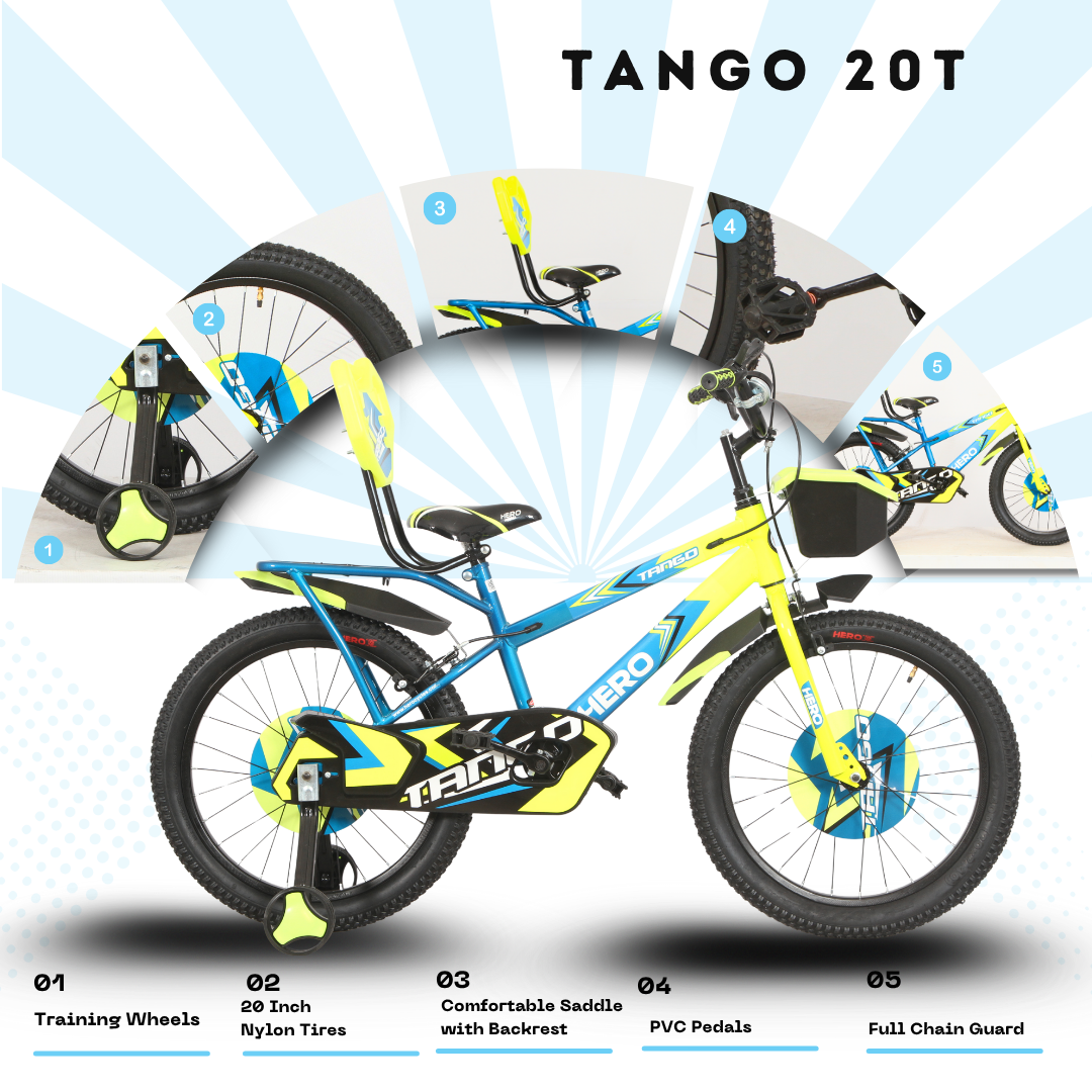HERO 20 TANGO 3.0 TYRE BICYCLE