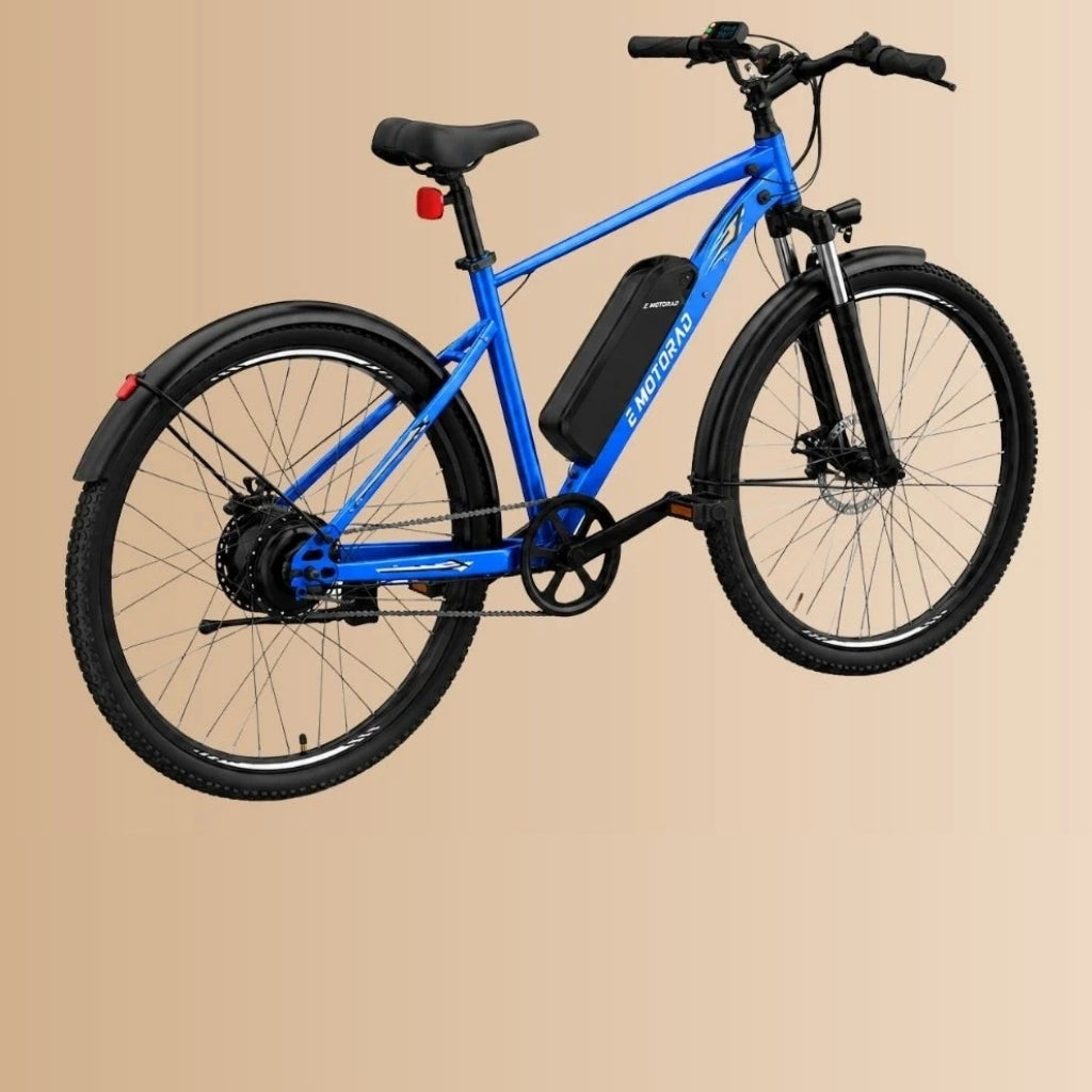 EMotorad 27.5 X1 E-Bicycle With Front Light And Mudguard
