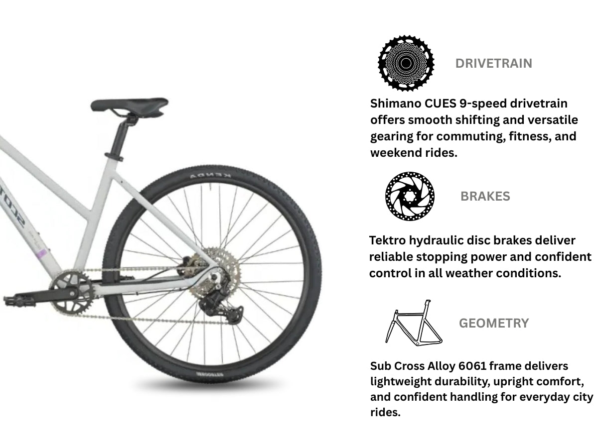 Scott 700C Sub Cross 30 Lady City/Urban/Hybrid Bike