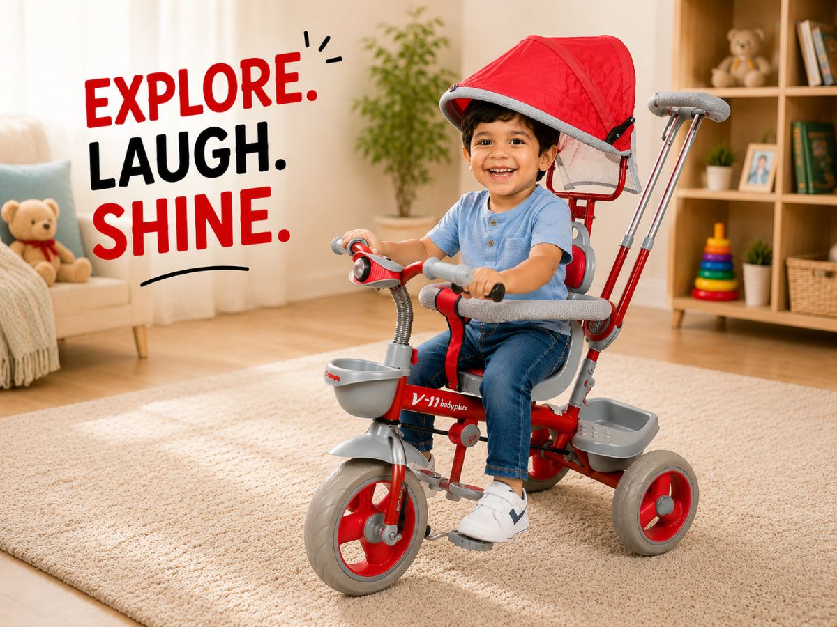 Baby Cute V11 Hood &amp; Navigator Tricycle
