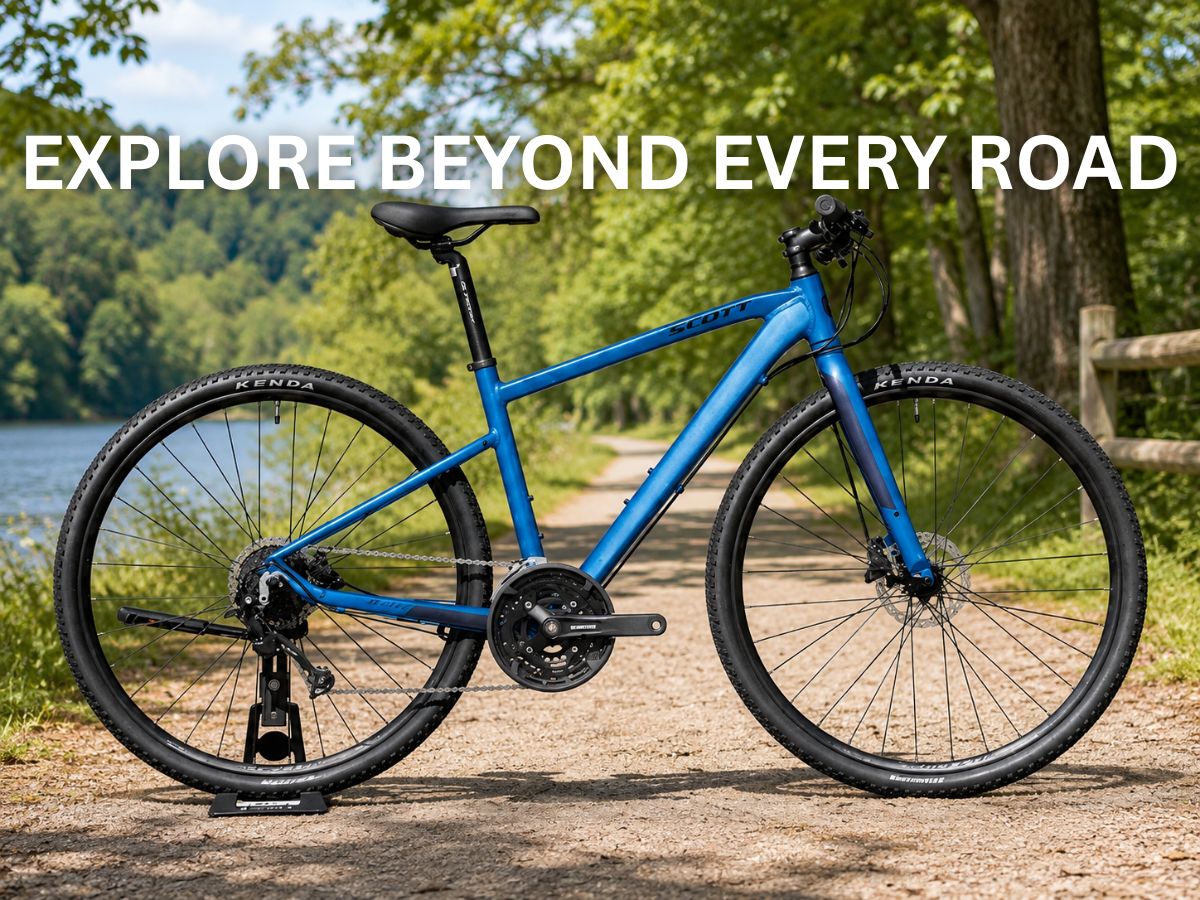 Scott 700C Sub Cross J1 Mistic Dark Blue Hybrid Bike