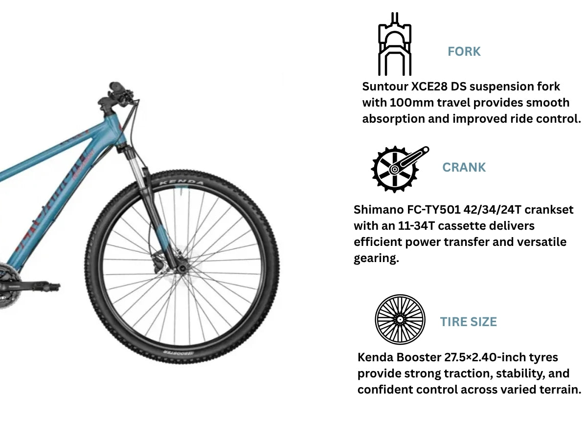 Bergamont 27.5" Revox 3 Blue Hardtail Mountain Bike