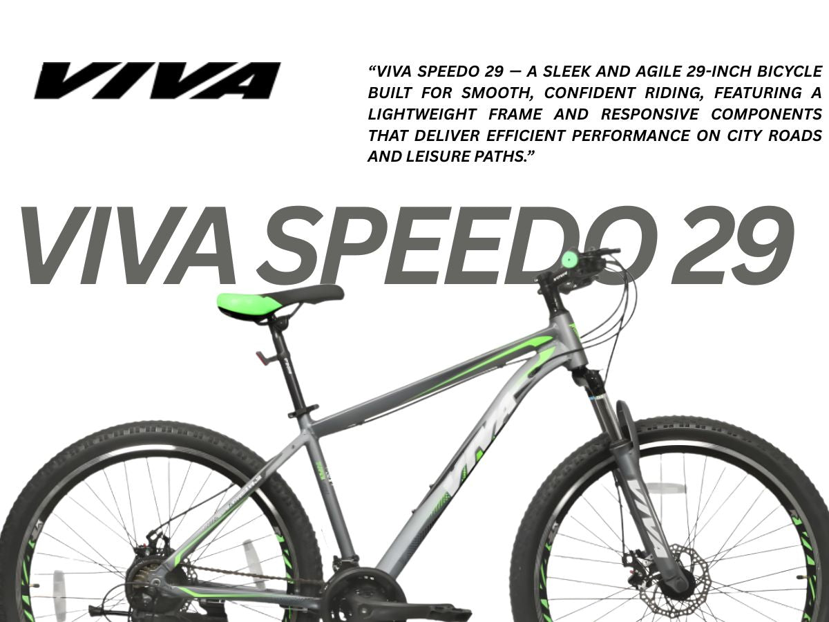Viva 29 Speedo Alloy 21-Speed  D/Disc  Bicycle