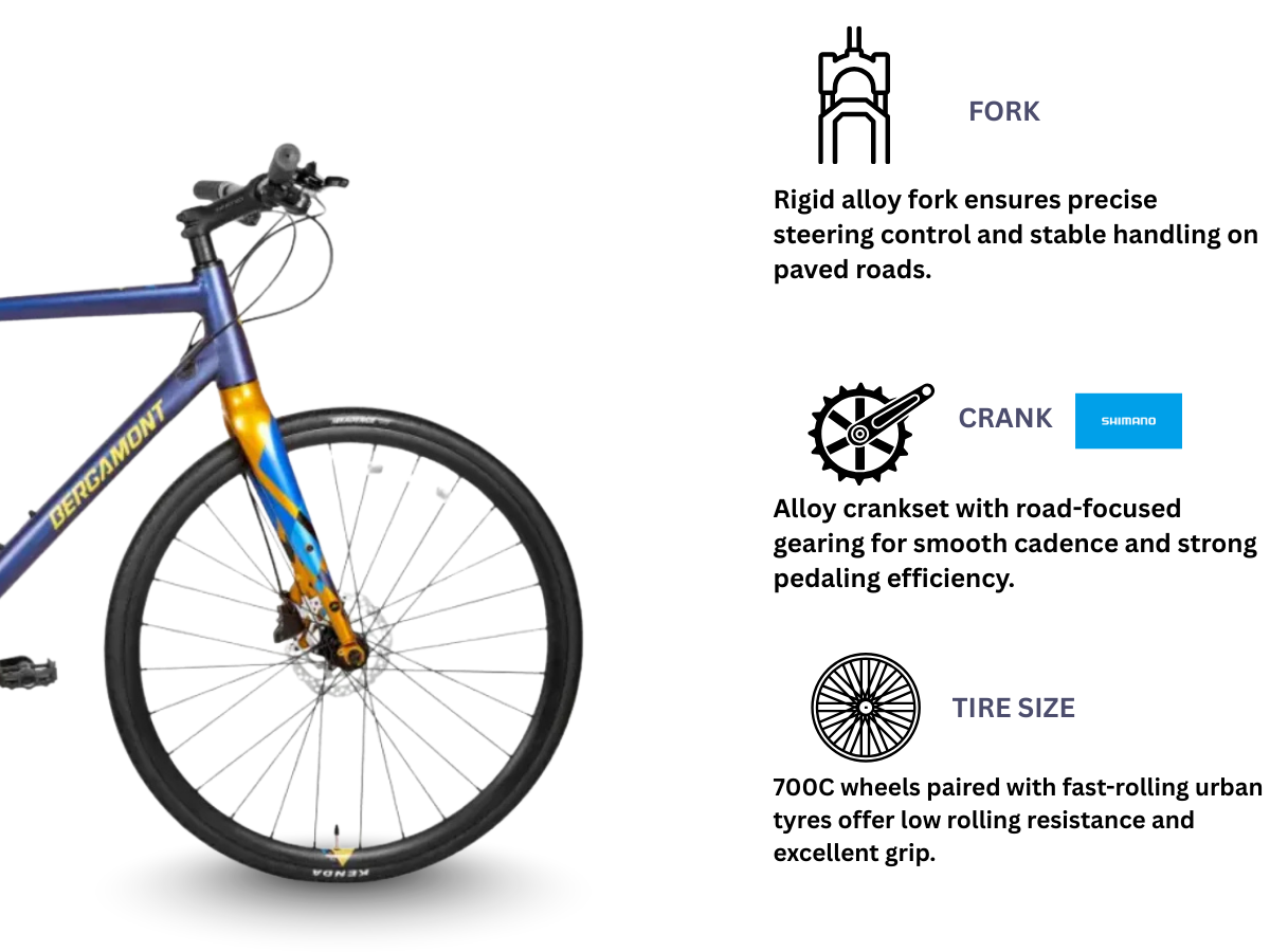 Bergamont Sweep 3I Urban Commuter Bike