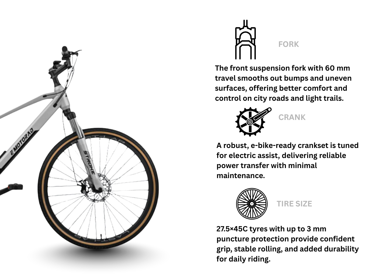 EMotorad 27.5 X3 E-Bicycle