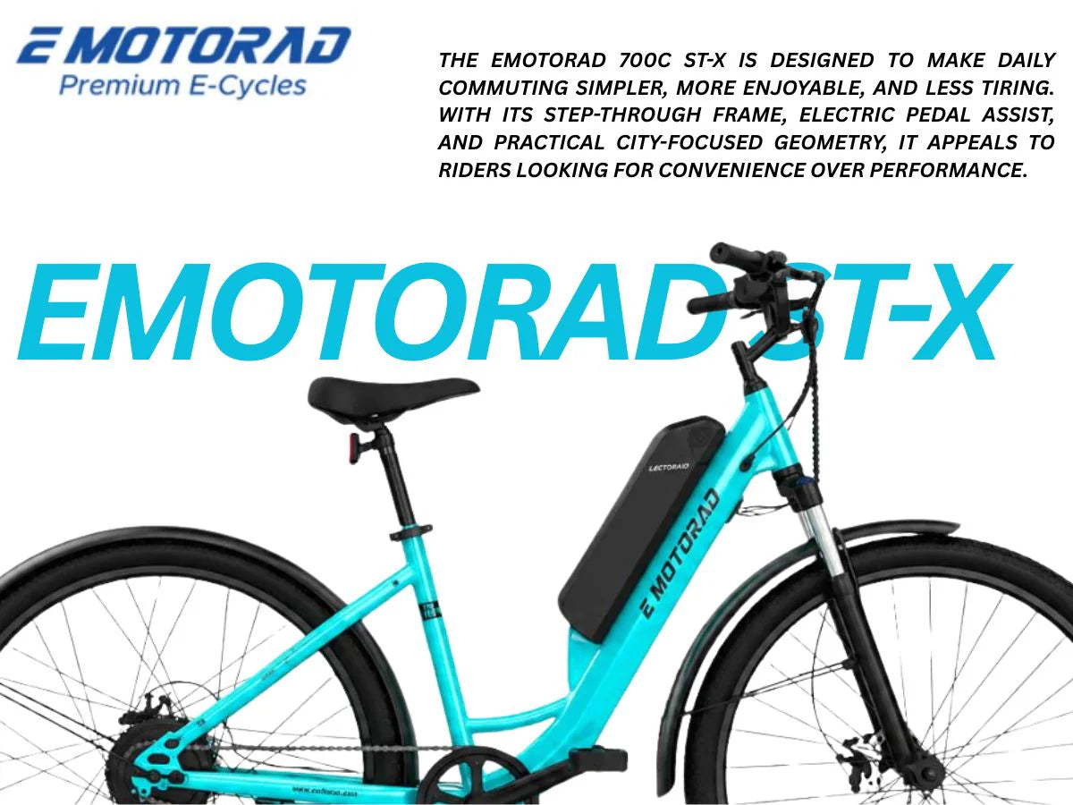 EMotorad 700C ST-X E Bicycle