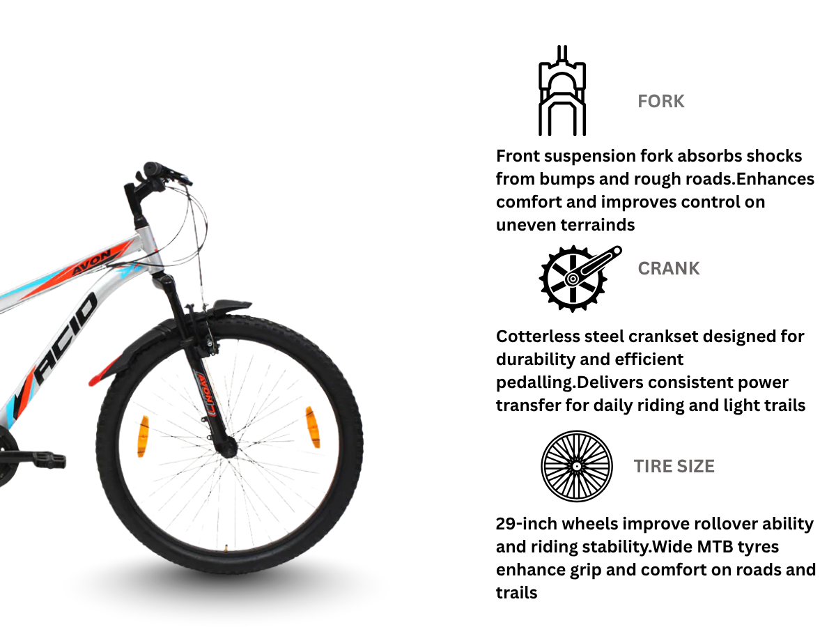 Avon 29 Acid FS 21-Spd V-BRK Bicycle
