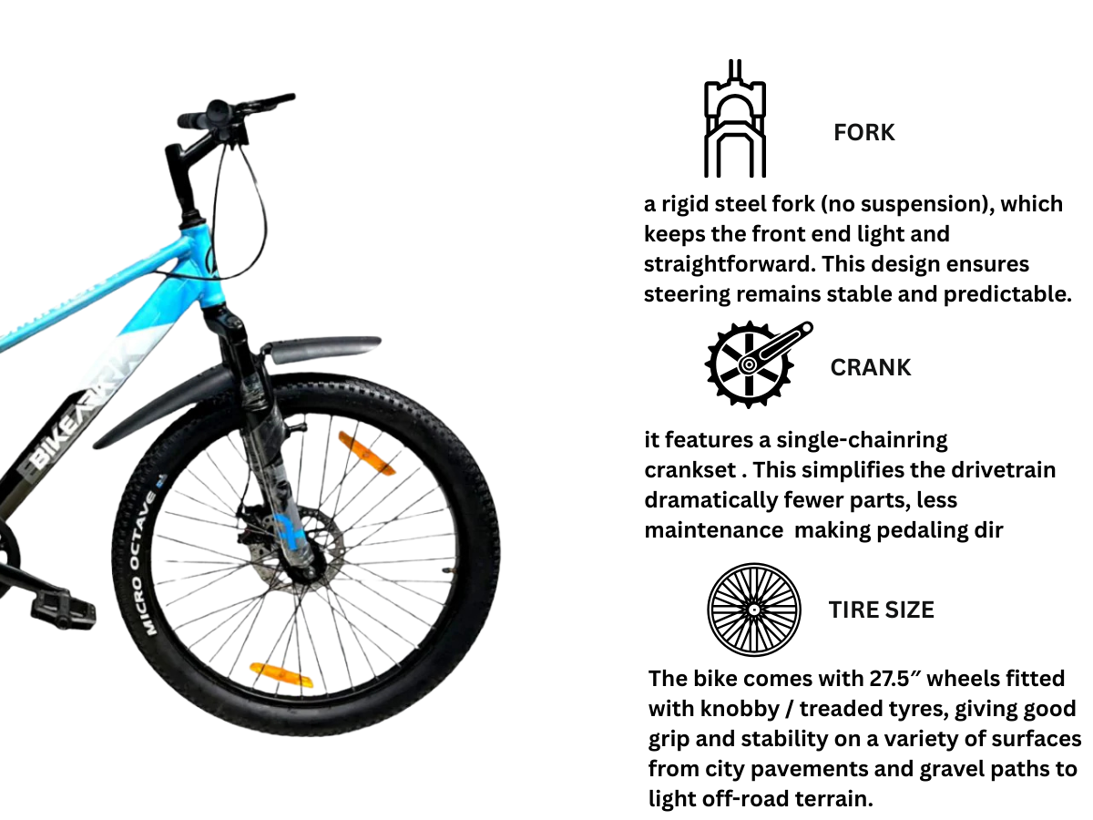 Bike Ark 24 Dominion IBC SS FS D/Disc Bicycle