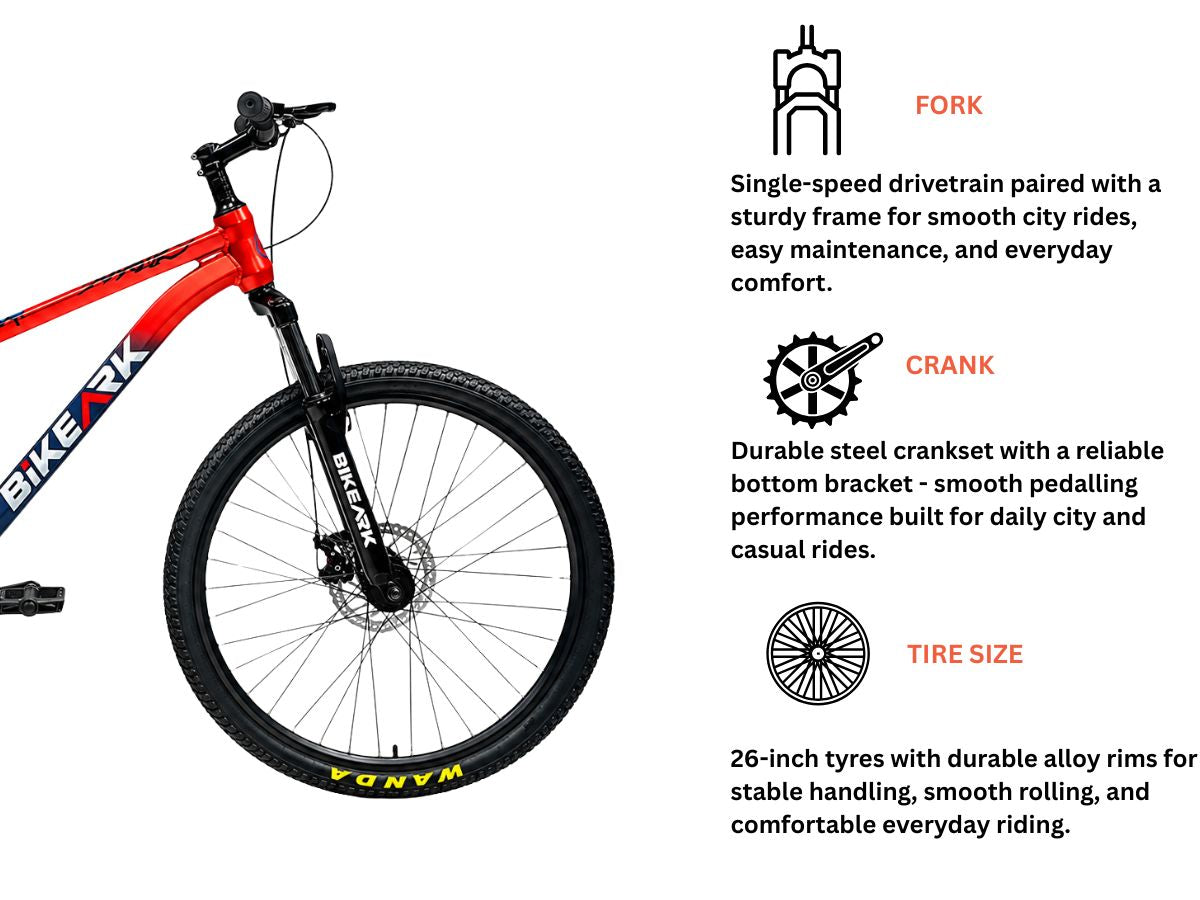 Bike Ark 26 Adrenaline SS Bicycle