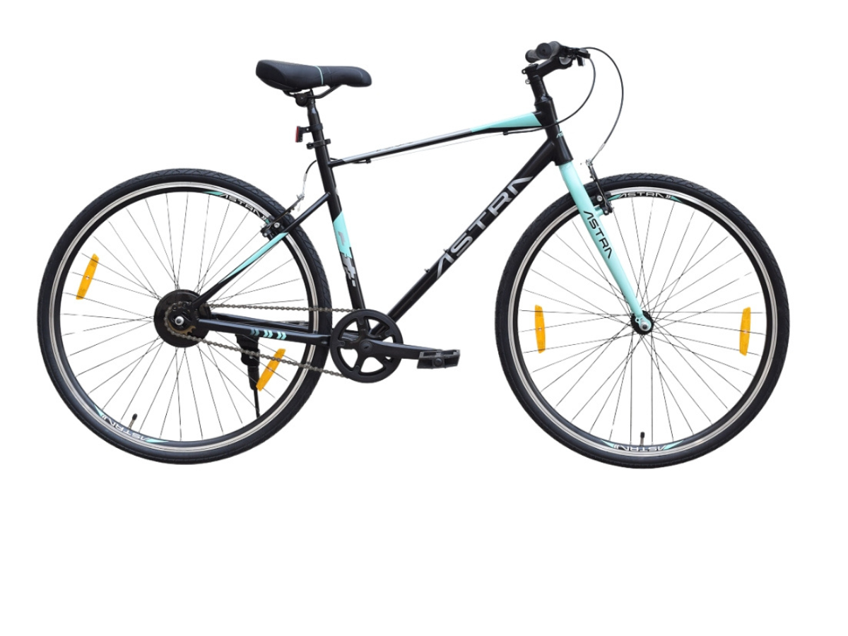 Astra 700 Nemesis SS V-Brk Bicycle Black/Green