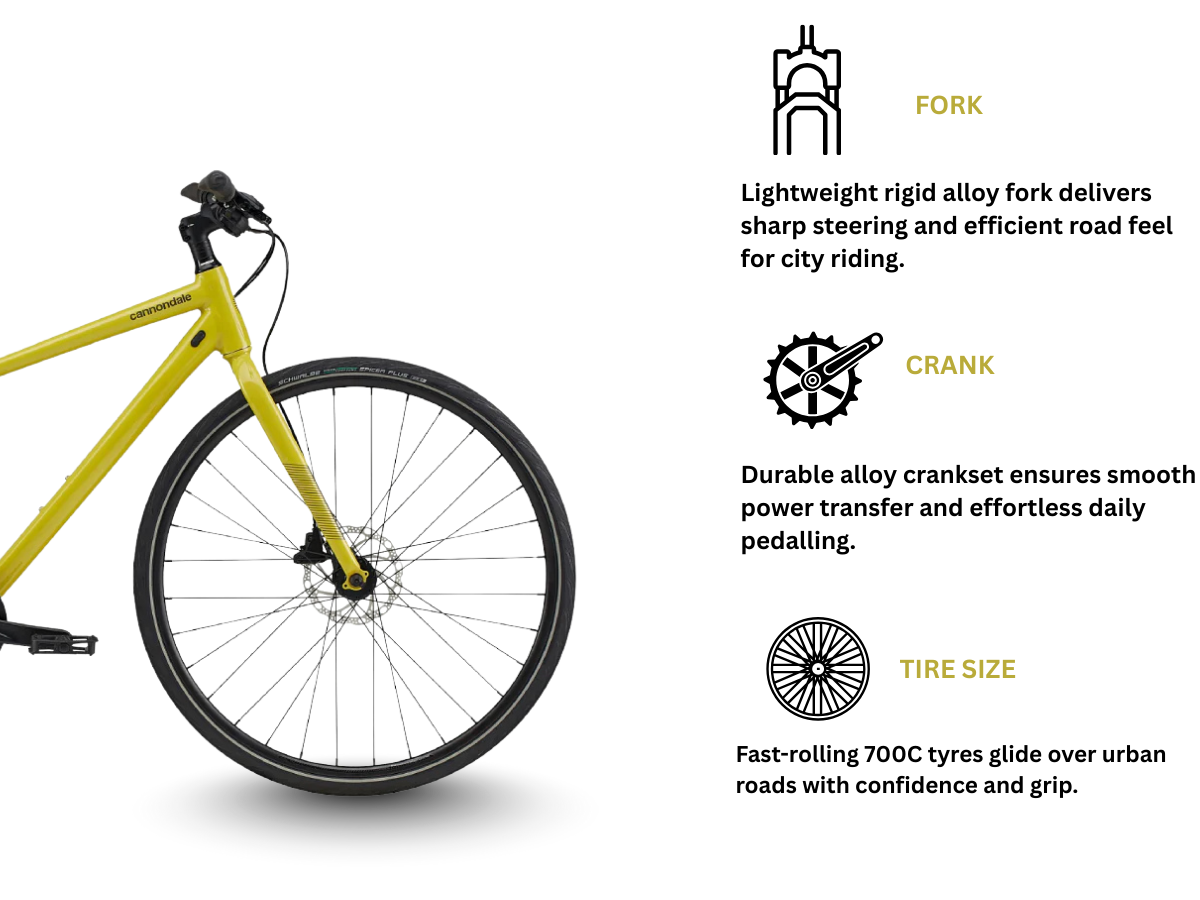 Cannondale Quick Disc 4D, 9S ( Ginger )