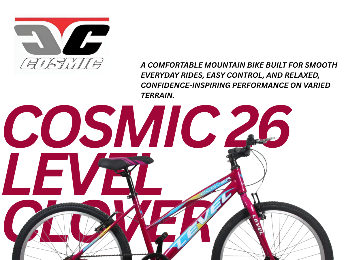 Cosmic – Cosmic 26 Level Clover SS RF Bicycle – JustBuyCycles