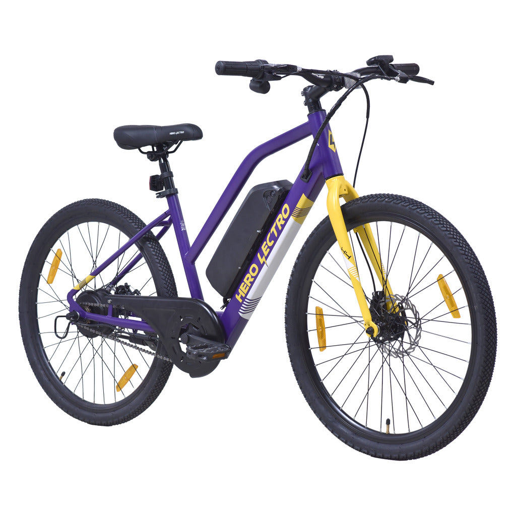 Hero 26 Lectro H4 Single Speed E - Bicycle