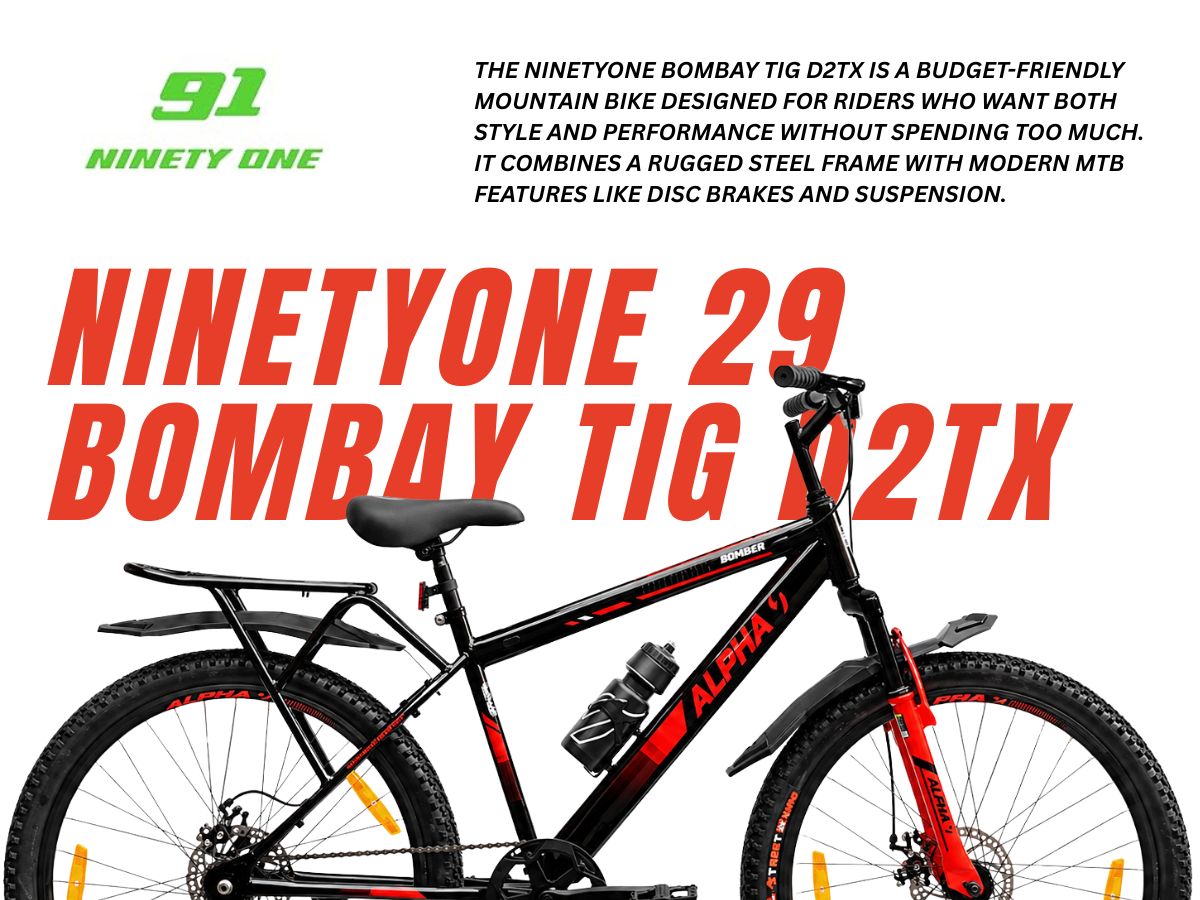 Ninety One 29 Bombay Tig D2TX FS D/Disc Bicycle