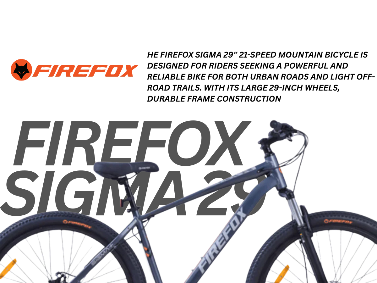 Firefox 29 Sigma 21-Spd FS D/Disc Bicycle