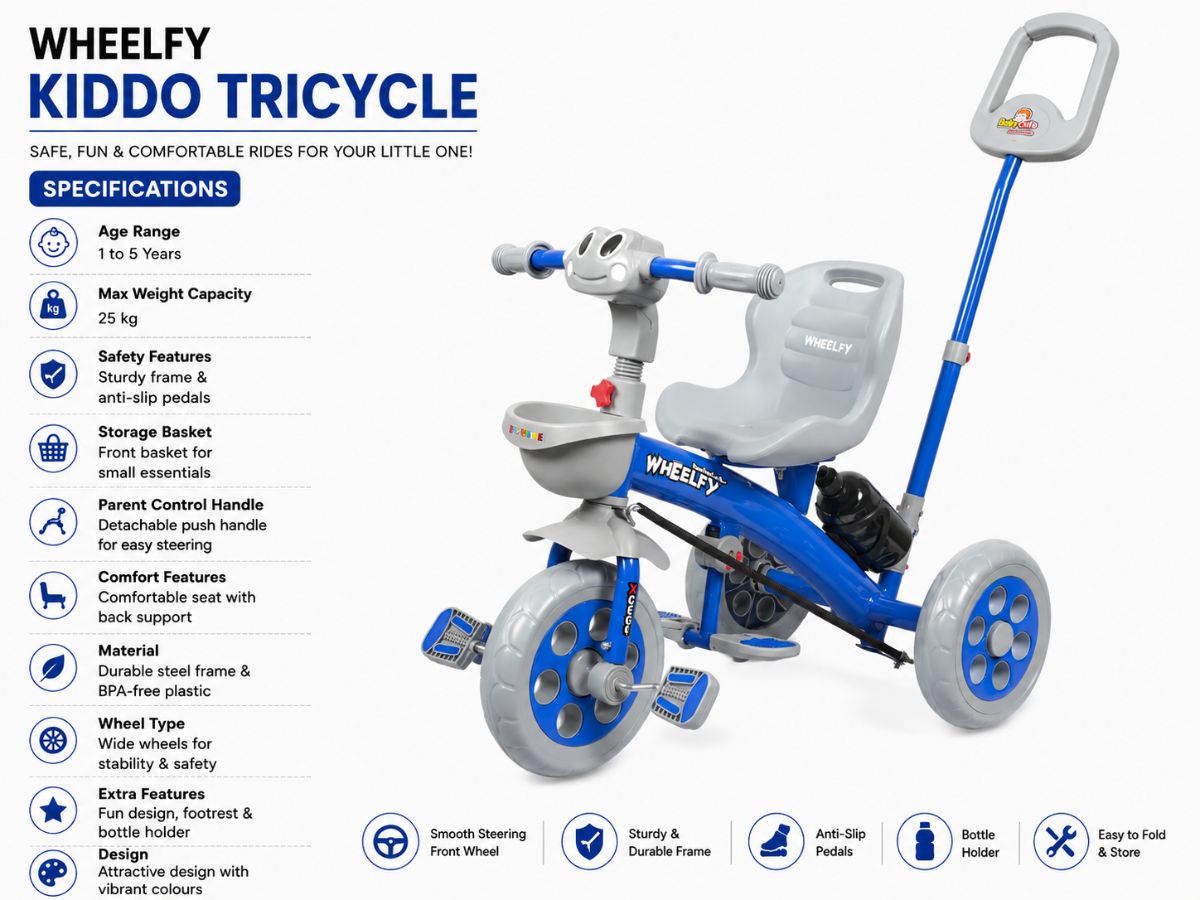 Baby Cute Wheel Tricycle