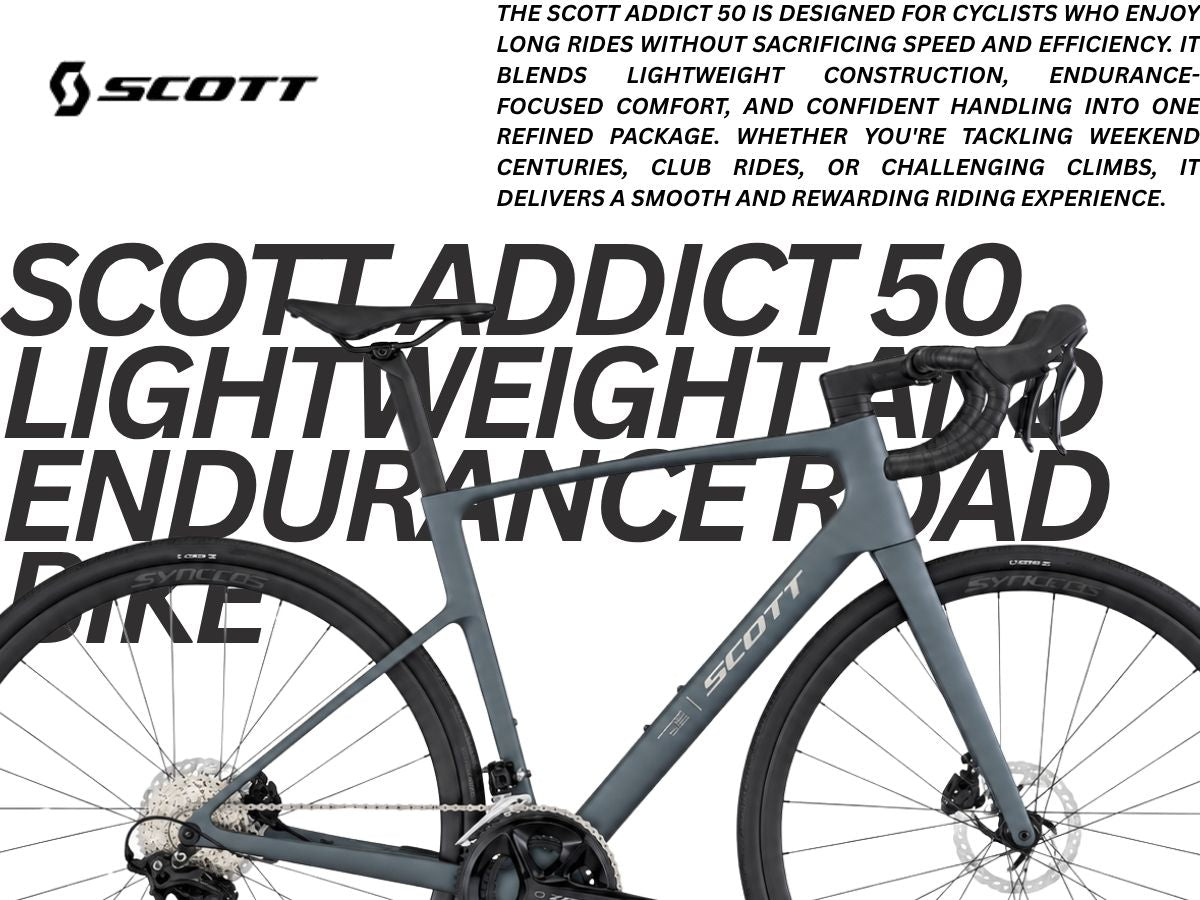 Scott 700C Addict 50 Lightweight and Endurance Road Bike