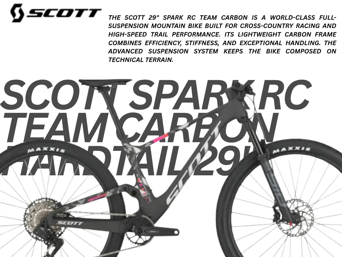 Scott 29" Spark RC Team Carbon Hardtail Mountain Bike