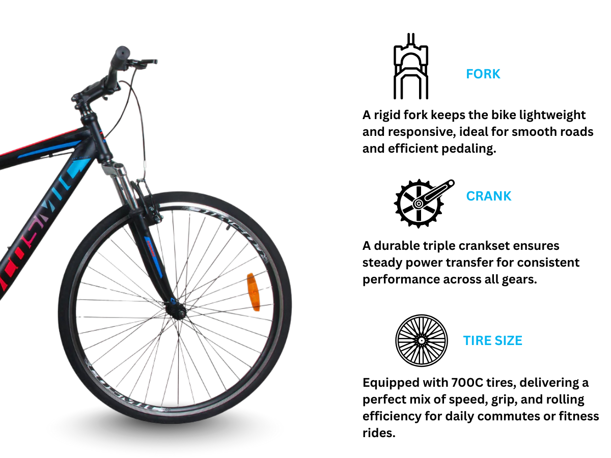 Cosmic 700C Grid SS Bicycle