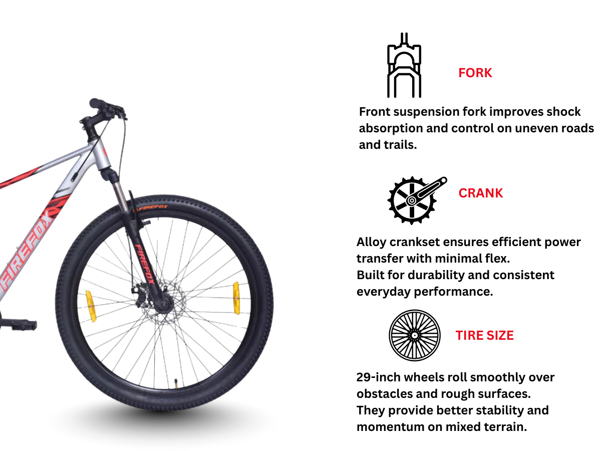 Firefox 29 Tremor SS D/Disc Bicycle