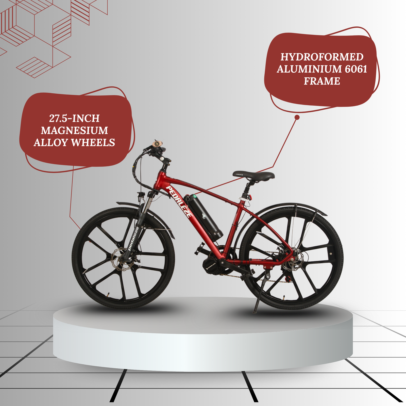 Pedaleze H2 Plus E Bicycle