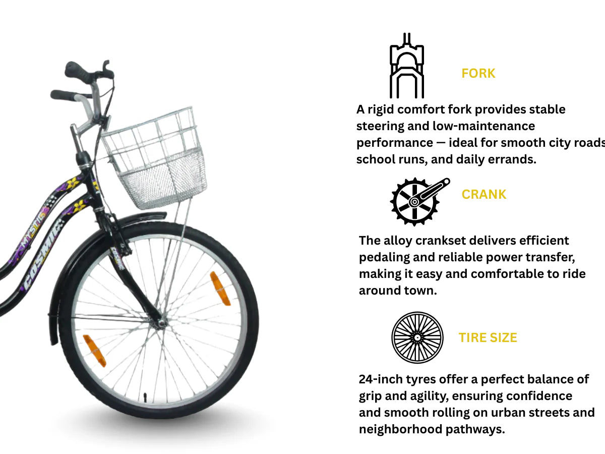 Cosmic 24 Mystic IBC Ladies Bicycle