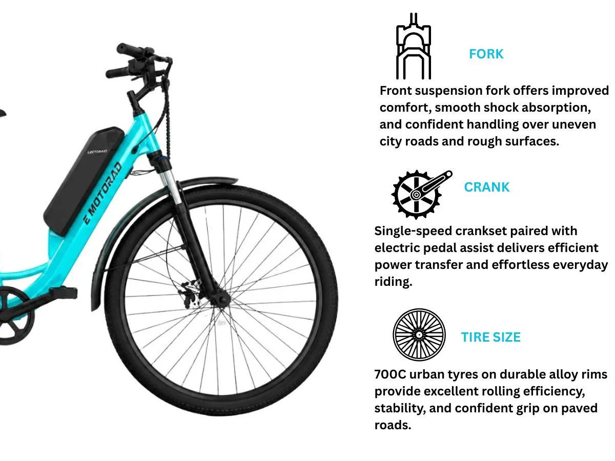 EMotorad 700C ST-X E Bicycle