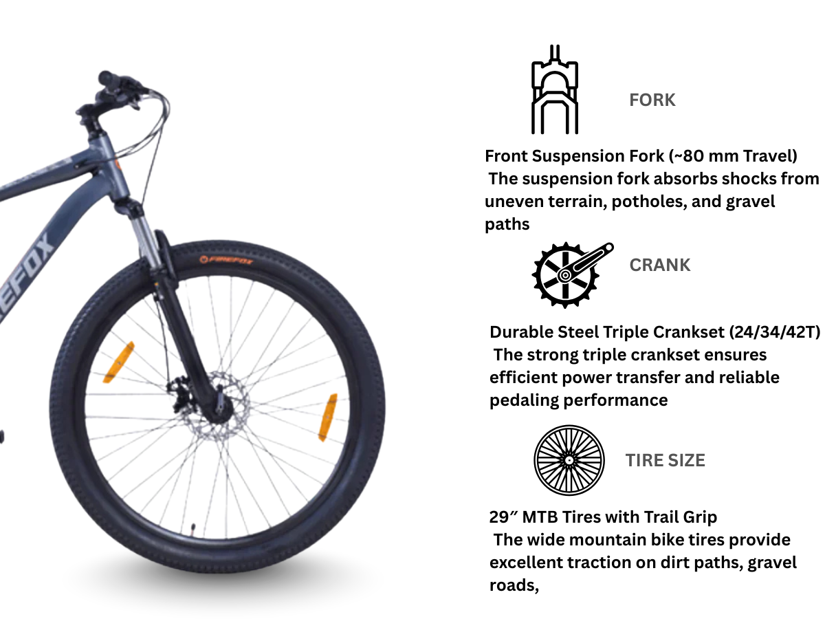 Firefox 29 Sigma 21-Spd FS D/Disc Bicycle