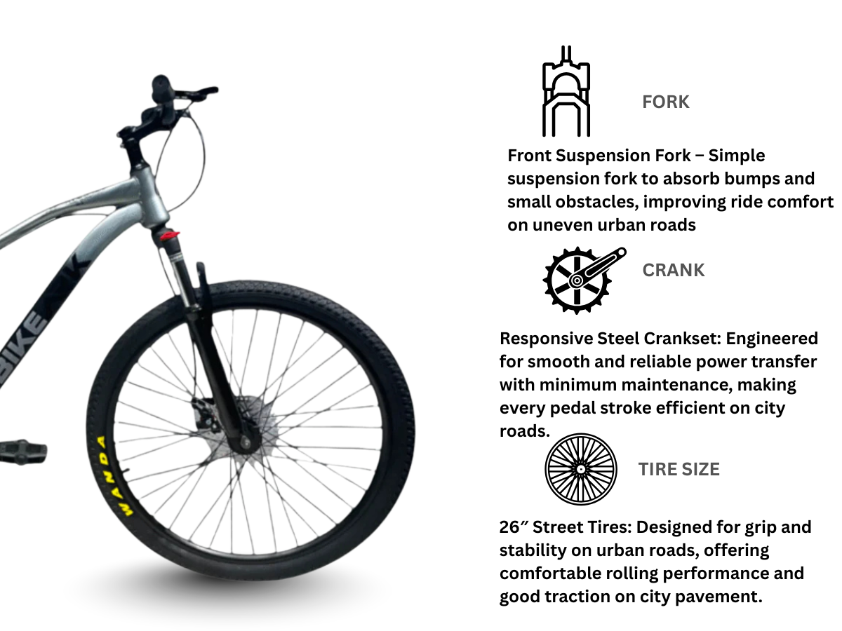Bike Ark God Speed 26 SS Bicycle