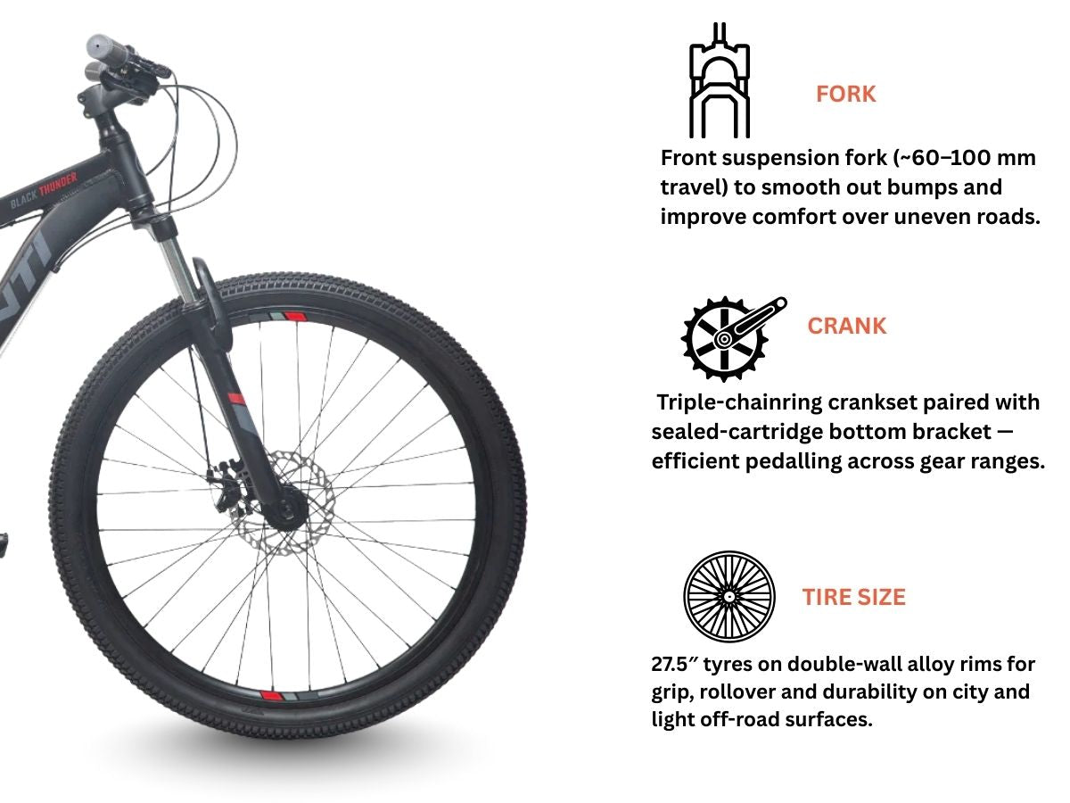 Avanti Black Thunder 1 Bicycle