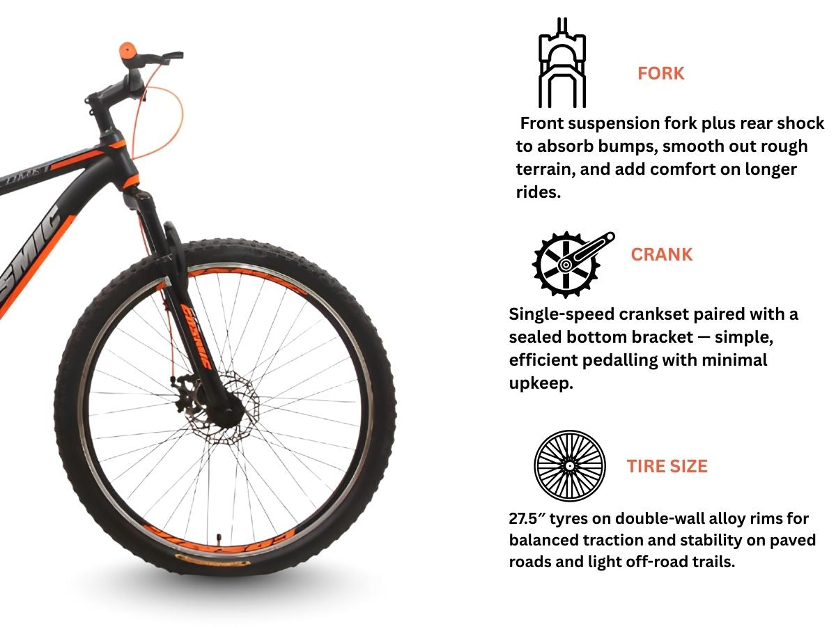 Cosmic 27.5 Comet FS SS Bicycle