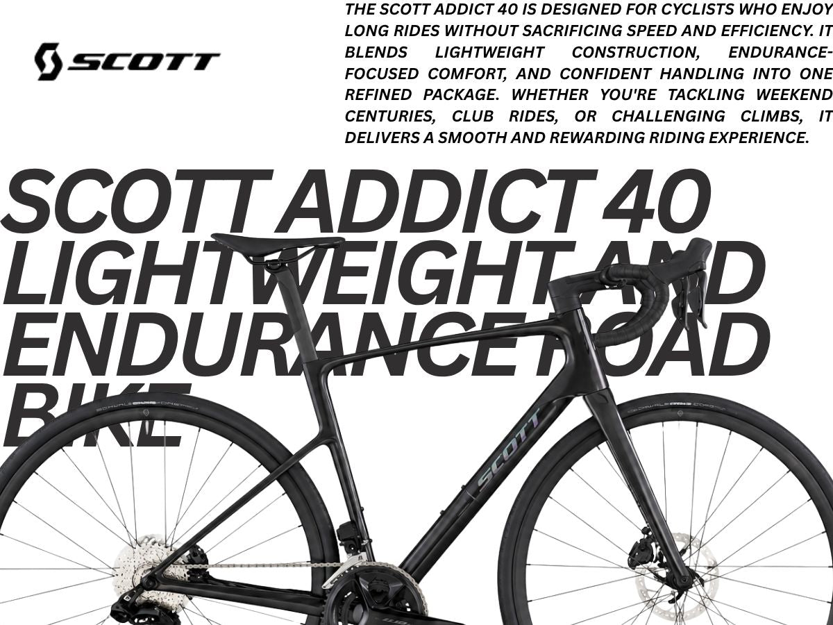Scott 700C Addict 40 Lightweight and Endurance Road Bike