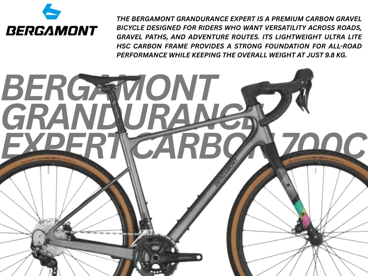 Bergamont – Bergamont 700C Grandurance Expert Carbon Gravel Bike – JustBuyCycles