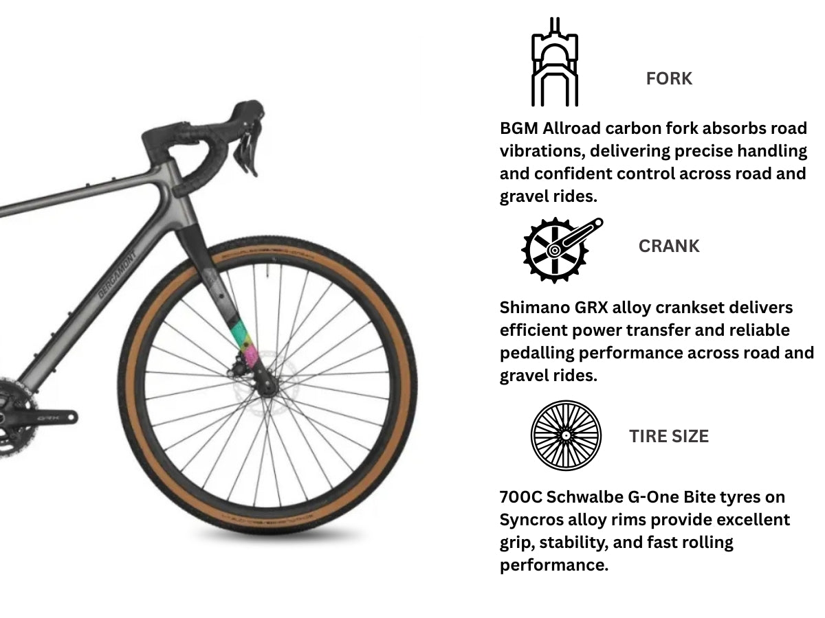 Bergamont 700C Grandurance Expert Carbon Gravel Bike
