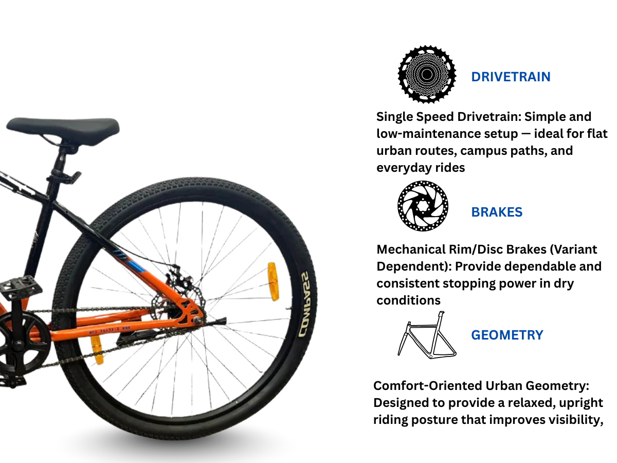 Bike Ark God Speed 29 SS Bicycle