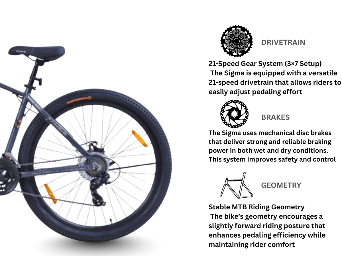 Firefox 29 Sigma 21-Spd FS D/Disc Bicycle