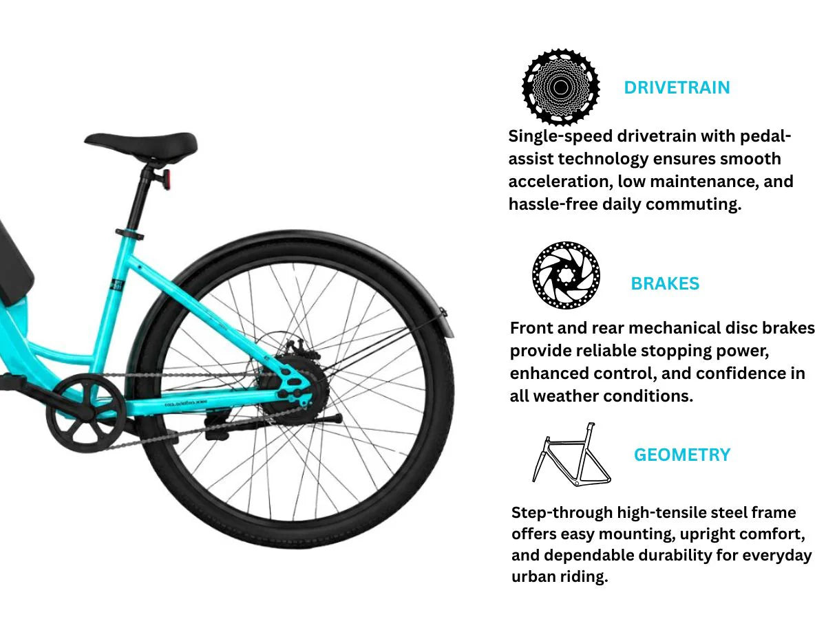 EMotorad 700C ST-X E Bicycle