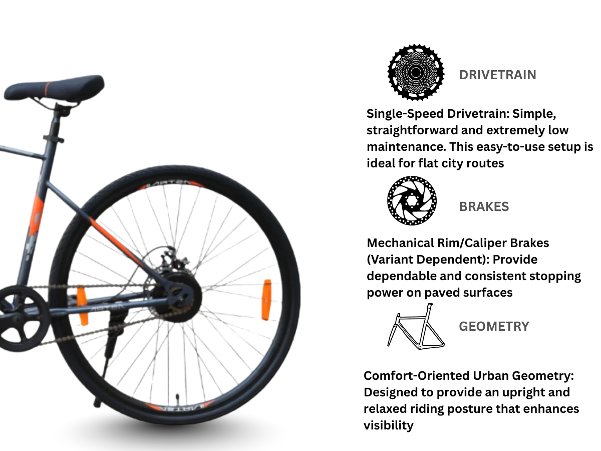 Astra 700 Nemesis SS Disc Bicycle