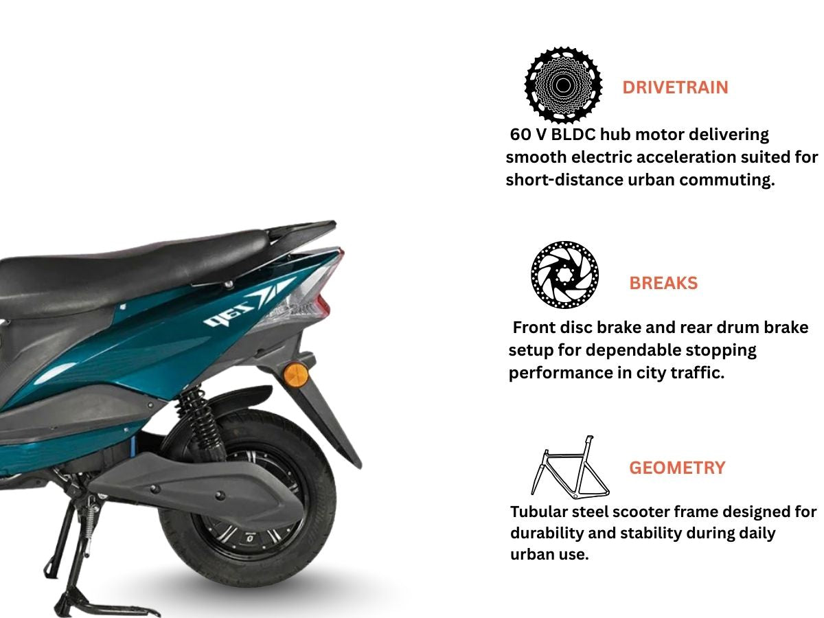 Etos Zap 1.2 E - Scooter (60 v 20 Ah)