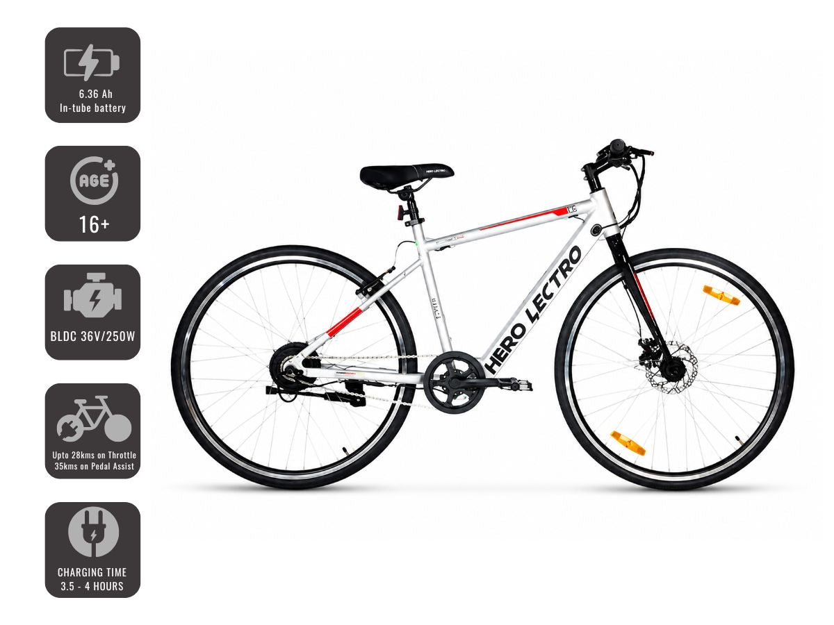 Hero Lectro 700C C6 E-Bicycle