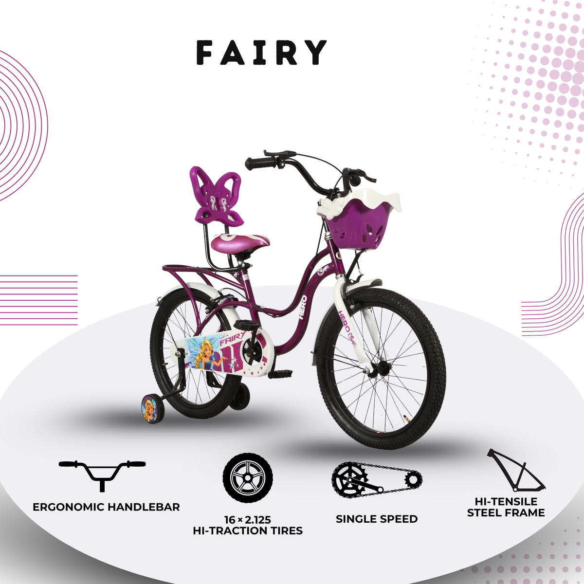 Hero 16 Fairy Bicycle